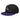 One Day at a Time Embroidered Snapback - Recovery Streetwear - Purple / Black / Black Classic Snapback - Sobervation