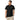 One Day at a Time Turtle Embroidered Premium Pique Polo - Black Embroidered Pique Polo Shirt - Sobervation