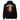 Orange Serenity Cub Hoodie – Orange Bear with Football Helmet - Black Graphic Print Hoodie - Sobervation