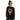 Phoenix Reborn Long Sleeve Tee – Rising in Recovery Symbol Shirt - Black Long Sleeve Tee - Sobervation