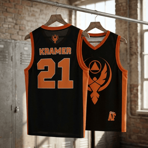 Phoenix Reborn Sober AF Custom Basketball Jersey | Personalized Recovery Sportswear | Sobervation - 2XS Custom Basketball Jersey - Sobervation
