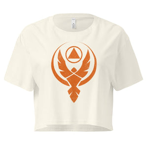Phoenix Reborn – Women’s Crop Top - Natural / XS | Sobervation