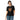 Phoenix Reborn Women’s Organic Tee – Symbol of Recovery - Black Women's Organic Ribbed Neck Tee - Sobervation