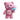 Pink Serenity Cub Sticker – Cotton Candy Edition – Bubble - Free Kiss - Cut Sticker - 5.5″×5.5″ Sticker - Sobervation