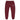 Progress Over Perfection Embroidered Fleece Sweatpants – Recovery in Motion - Maroon sweatpants - Sobervation