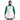 Progress Over Perfection Embroidered Unisex 3/4 Sleeve Raglan Shirt - White/Royal / S | Sobervation