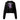 Purple Serenity Cub Crop Hoodie - Black Crop Hoodie - Sobervation