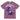 Purple Serenity Cub Garment - Dyed Heavyweight Tee - Berry Heavyweight Graphic Print Tee - Sobervation