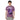 Purple Serenity Cub Garment - Dyed Heavyweight Tee - Berry Heavyweight Graphic Print Tee - Sobervation