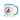 Rainbow Sobriety Symbol Colorful Coffee Mug - Blue Mug - Sobervation