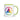 Rainbow Sobriety Symbol Colorful Coffee Mug - Green Mug - Sobervation