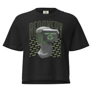 Reboot Complete - Women's Heavyweight Boxy Tee - S | Sobervation