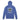 Recovery Roots Hooded Long Sleeve Tee – Sobriety Grows Strong - Heather True Royal Hooded Long Sleeve Tee - Sobervation