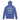 Recovery Roots Hooded Long Sleeve Tee – Sobriety Grows Strong - Heather True Royal Hooded Long Sleeve Tee - Sobervation