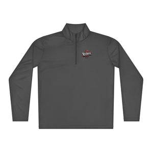 Recovery Snake Quarter-Zip Pullover – Sobriety Symbol Activewear - Iron Grey / XS | Sobervation