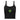 Recovery Turtle Embroidered Women's Micro-Rib Tank Top - Solid Black Blend / XS | Sobervation