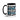 Rise Collection Mug with Color Inside – Inner Power in Every Sip - Black Mug - Sobervation