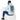 Rise Mindset Premium Hoodie – Recovery Symbol, Bold Design - Sky Blue Embroidered Hoodie - Sobervation