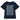 Rise Mindset Recovery Organic Tee – Sustainable Empowerment Wear - French Navy Women's Organic Ribbed Neck Tee - Sobervation