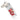 Ruby Serenity Cub CamelBak® Flip Straw Water Bottle – 25 oz - Clear Water Bottle - Sobervation