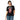 Ruby the Serenity Cub Organic Women's Tee - Black Womens Graphic Print Tee - Sobervation