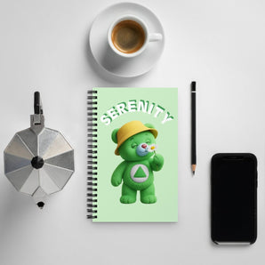 Sage Spiral Notebook – A Gentle Space to Grow - Default Title | Sobervation