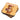 Serenity Cub – Bold Orange Cork - Back Coaster - Sobervation