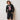 Serenity Cub Hooded Long - Sleeve Tee – Recovery - Inspired Comfort - Black Hooded Long Sleeve Tee - Sobervation