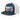 Serenity Cub Trucker Cap – Full Color Cub Lineup - Navy/ White DTF Trucker Hat - Sobervation
