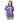 Serenity Cub Unisex Garment - Dyed Heavyweight T-shirt - Flo Blue Graphic Print T Shirt - Sobervation