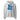 Skye Blue Serenity Cub Oversized Hoodie - Athletic Heather Oversized Graphic Print Hoodie - Sobervation