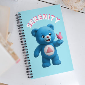 Skye Spiral Notebook – Write Your Wings - Default Title | Sobervation