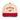 Sober AF 5 - Panel Mid - Profile Baseball Cap – Embroidered Statement Recovery Hat - Red/Natural 5 Panel Mid Profile Baseball Cap - Sobervation