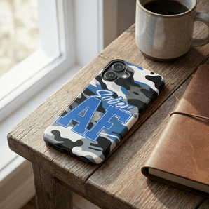 SOBER AF Camo Graffiti iPhone Tough Case - Dual Layer Protection - iPhone 11 iPhone Case - Sobervation
