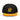 SOBER AF Embroidered Snapback – Collegiate Style Classic Cap - Gold / Black / Black Classic Snapback - Sobervation
