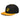 SOBER AF Embroidered Snapback – Collegiate Style Classic Cap - Gold / Black / Black Classic Snapback - Sobervation