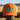 SOBER AF Trucker Hat - Bold Statement Mesh Snapback Cap - Rustic Orange/ Khaki Retro Trucker Hat - Sobervation