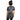 SOBER – Blue Gingham Floral Back Print Essential Tee w/ Rose Detail - Heather Royal Graphic Print T Shirt - Sobervation