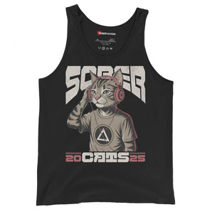 Sober Cats 25 - Men's Tank Top - XS | Sobervation