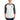 Sober Champion Embroidered Unisex 3/4 Sleeve Raglan Shirt - White/Royal / M | Sobervation