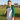 Sober Champion Embroidered Unisex 3/4 Sleeve Raglan Shirt - White/Royal / M | Sobervation