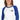 Sober Champion Embroidered Unisex 3/4 Sleeve Raglan Shirt - White/Royal / M | Sobervation