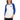 Sober Champion Embroidered Unisex 3/4 Sleeve Raglan Shirt - White/Royal / M | Sobervation
