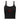 Sober Heart Embroidered Tank Top | Women's Micro-Rib - Solid Black Blend / XS | Sobervation