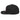 SOBER in a Heart – Embroidered Snapback Hat - Black Snapback Hat - Sobervation