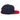 SOBER in a Heart – Embroidered Snapback Hat - Black/ Red Snapback Hat - Sobervation