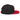 SOBER in a Heart – Embroidered Snapback Hat - Black/ Red Snapback Hat - Sobervation