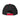 SOBER in a Heart – Embroidered Snapback Hat - Black/ Red Snapback Hat - Sobervation