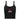 Sober Queen Embroidered Tank Top | Women's Micro-Rib - Solid Black Blend / XS | Sobervation