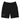 Sober Shamrock Embroidered Fleece Shorts | Men's - Black Men's Fleece Shorts - Sobervation